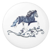 Blámóða Keramische Knop (Voorkant)