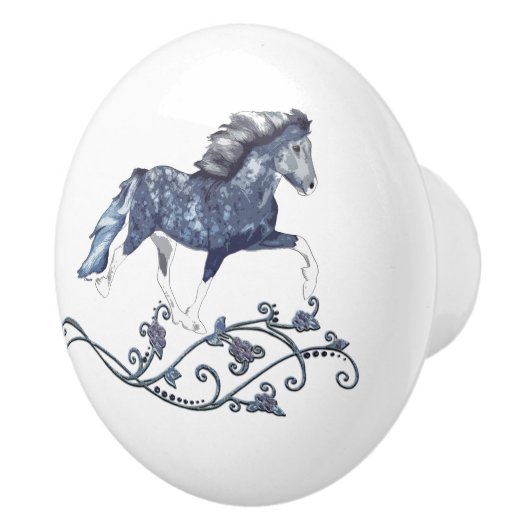 Blámóða Keramische Knop (Rechts)