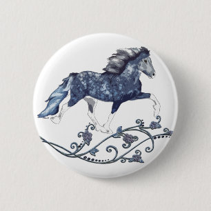 Blámóða Ronde Button 5,7 Cm