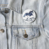 Blámóða Ronde Button 5,7 Cm (In situ)