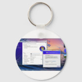 blamrjdx sleutelhanger (Achterkant)