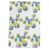 Blanbelen met regenboogzeep medium cadeauzakje (Achterkant)