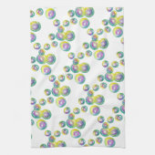 Blanbelen met regenboogzeep theedoek (Verticaal)