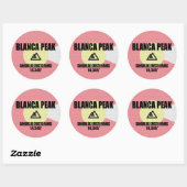 Blanca Peak Ronde Sticker (Vel)