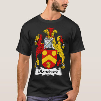 Blanchard Coat of Arms Family Crest T-shirt
