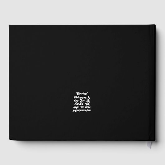 Blanchard Gastenboek (Achterkant)