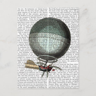Blanchard  Hot Air Ballon Briefkaart
