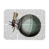 Blanchard Hot Air Ballon Magneet (Horizontaal)