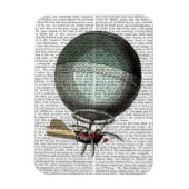 Blanchard  Hot Air Ballon Magneet (Verticaal)
