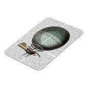 Blanchard Hot Air Ballon Magneet (Linkerzijde)