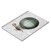 Blanchard  Hot Air Ballon Notitieboek (Linkerzijde)