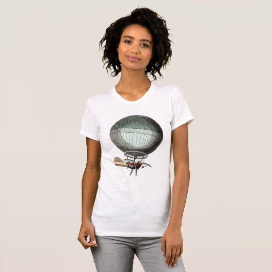 Blanchard  Hot Air Ballon T-shirt (Voorkant volledig)