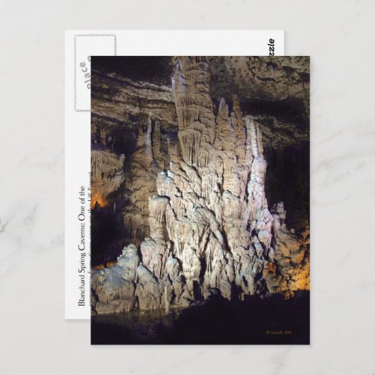 Blanchard Spring Caverns Briefkaart (Voorkant / Achterkant)