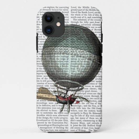 Blanchard Vintage Heet Luchtballon Case-Mate iPhone Case (Achterkant)