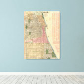 Blanchard's gids van Chicago 2 Canvas Afdruk (Insitu (Houten vloer))