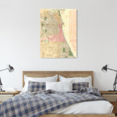 Blanchard's gids van Chicago 2 Canvas Afdruk (Insitu (Slaapkamer))