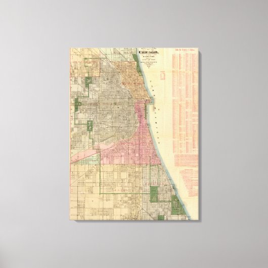 Blanchard's gids van Chicago 2 Canvas Afdruk (Voorkant)