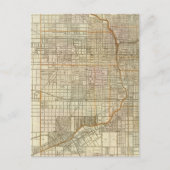 Blanchard's gids van Chicago Briefkaart (Voorkant)