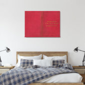 Blanchard's gids van Chicago Canvas Afdruk (Insitu (Slaapkamer))
