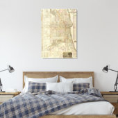 Blanchard's gids van Chicago Canvas Afdruk (Insitu (Slaapkamer))