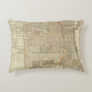 Blanchard's gids van Chicago Decoratief Kussen