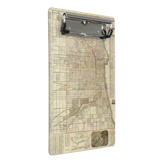 Blanchard's gids van Chicago Mini Klembord (Schuin)