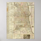 Blanchard's gids van Chicago Poster (Voorkant)