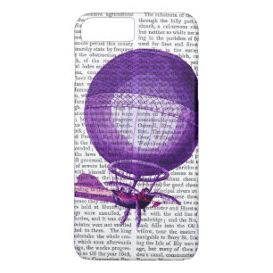 Blanchards Hydrogeen (Paars) Hot Air Ballon Case-Mate iPhone Case