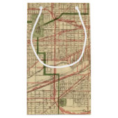 Blanchard's kaart van Chicago Klein Cadeauzakje (Achterkant)