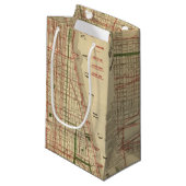 Blanchard's kaart van Chicago Klein Cadeauzakje (Voorkant Gekanteld)