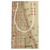 Blanchard's kaart van Chicago Klein Cadeauzakje (Voorkant)