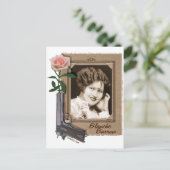 Blanche Barrow Briefkaart (Staand voorkant)