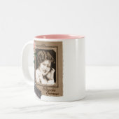 Blanche Barrow Tweekleurige Koffiemok (Voorkant links)