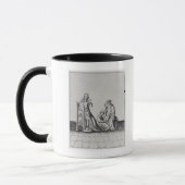 Blanche de Castille Queen of France en haar Mok (Links)