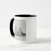 Blanche de Castille Queen of France en haar Mok (Voorkant links)