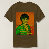 Blanche Deveraux jaren 80 Amerikaanse sitcom T-shirt (Design voorkant)