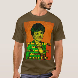 Blanche Deveraux jaren 80 Amerikaanse sitcom T-shirt