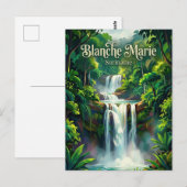 Blanche Marie Waterval Suriname Briefkaart (Voorkant / Achterkant)