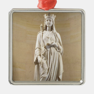 Blanche of Castilië (1188-1252) Koningin van Fran Metalen Ornament