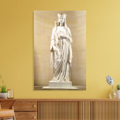 Blanche of Castilië (1188-1252) Koningin van Frank Canvas Afdruk (Insitu (Woonkamer))