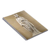 Blanche of Castilië (1188-1252) Koningin van Frank Notitieboek (Rechterzijde)