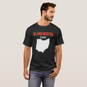 Blanchester Ohio USA State America Travel Ohioan T-shirt (Voorkant volledig)