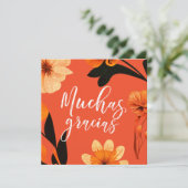 Blanco 5,25-inch flat-panelbeeldscherm - Hartelijk Bedankkaart (Staand voorkant)