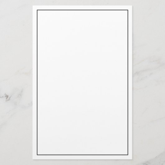 Blanco aangepaste kleur briefpapier (Voorkant)