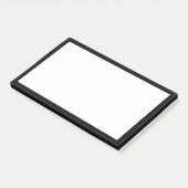 Blanco aangepaste kleur post-it® notes (Schuin)