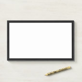 Blanco aangepaste kleur post-it® notes (Op bureau)