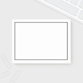 Blanco aangepaste kleur post-it® notes