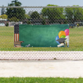 blanco afstudeerder spandoek (Insitu)