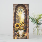 Blanco algemeen plat Wenskaart (Staand voorkant)