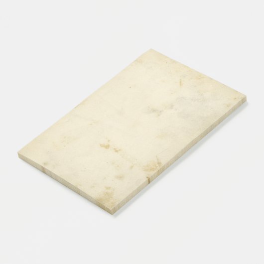 blanco Antiek gekleurd papier Post-it® Notes (Schuin)